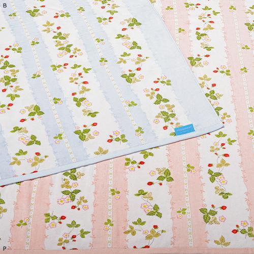 Imabari Towel Blanket (Towelket) - WEDGWOOD Wild Strawberry