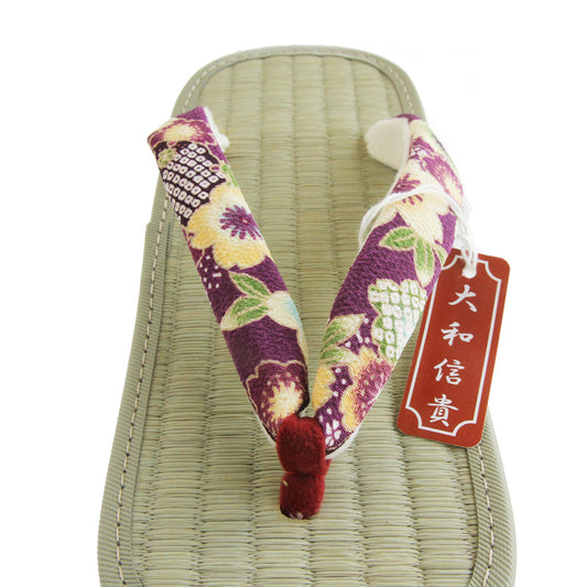 Zori (Japanese Sandals) Rush grass, Tatami Sandals, Japanese Thong Sandals