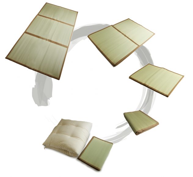 Rush Grass Tatami Mattress - Tappuri - Reversible Mat