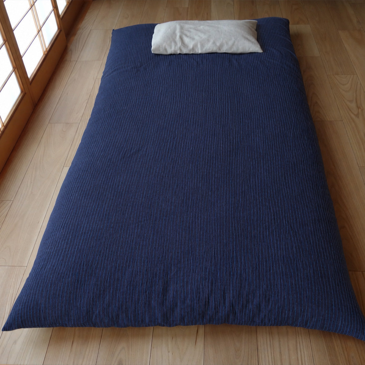 Japanese Shiki Futon (Futon Mattress) Cover - Enshu Weave YOROKE SASHIKO