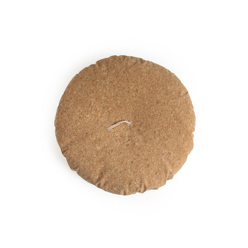 Maru (Round) Zabuton - Natural Cork Leather - 60 and 90 cm Diameter