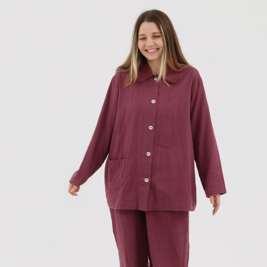Women's Pajamas - Iwamoto Senni Wazarashi Kyofutae Double Gauze