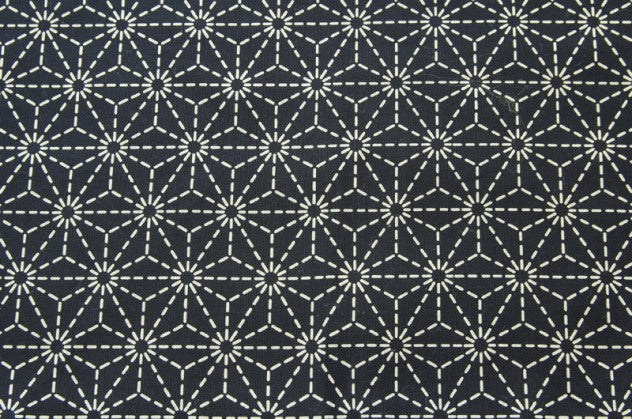 Japanese Kotatsu Futon, Kotatsu Blanket, Artisan Handmade (Fabric: Asanoha Flax Pattern Printing Filling: Organic Cotton)
