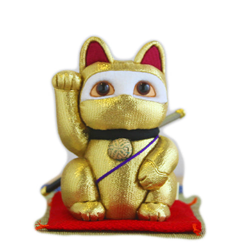 Japanese Shinobi Maneki Neko, Kimekomi