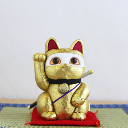Japanese Shinobi Maneki Neko, Kimekomi