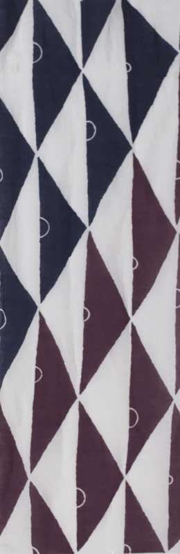 Scaly pattern (Cotton  linen)