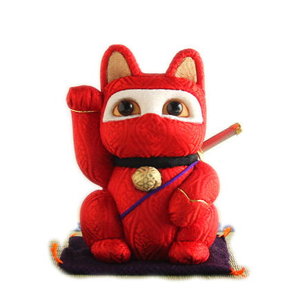 Japanese Shinobi Maneki Neko, Kimekomi