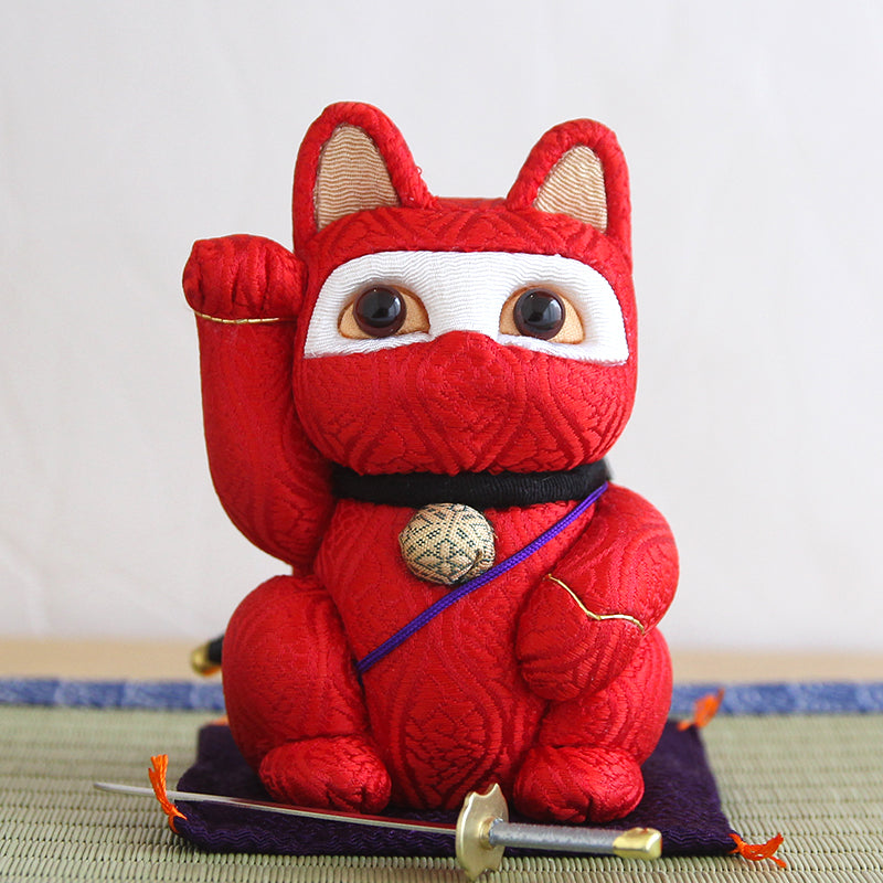 Japanese Shinobi Maneki Neko, Kimekomi