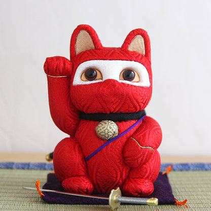Japanese Shinobi Maneki Neko, Kimekomi