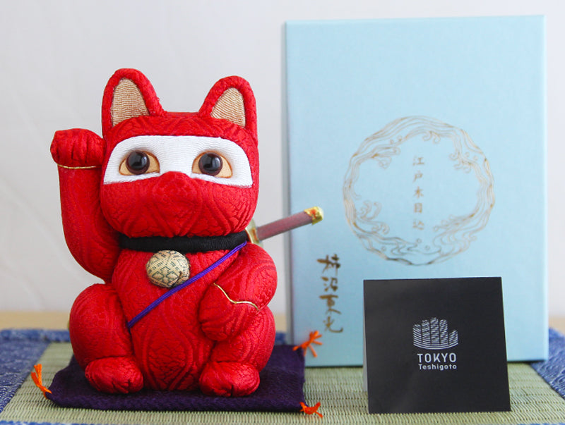 Japanese Shinobi Maneki Neko, Kimekomi