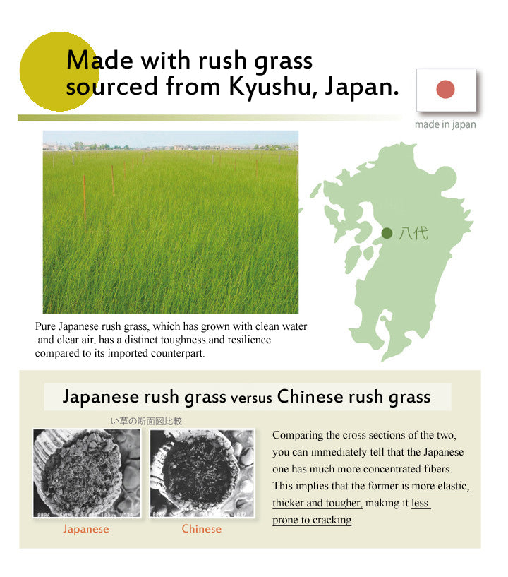 Rush Grass Tatami Mattress - Noa