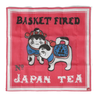 Kitchen Cloth and Tea Box Paper Dog Pattern