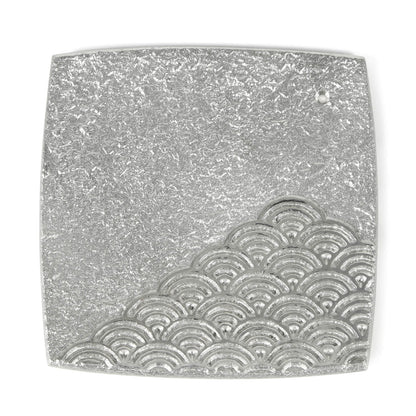 Tin Incense Holder Seigaiha
