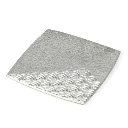 Tin Incense Holder Seigaiha