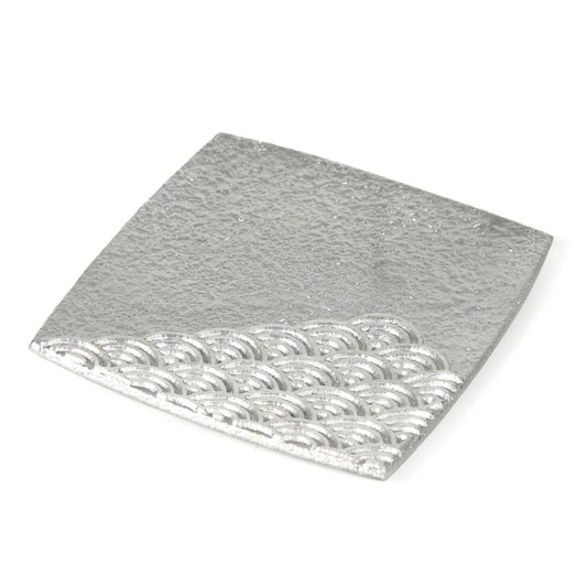 Tin Incense Holder Seigaiha