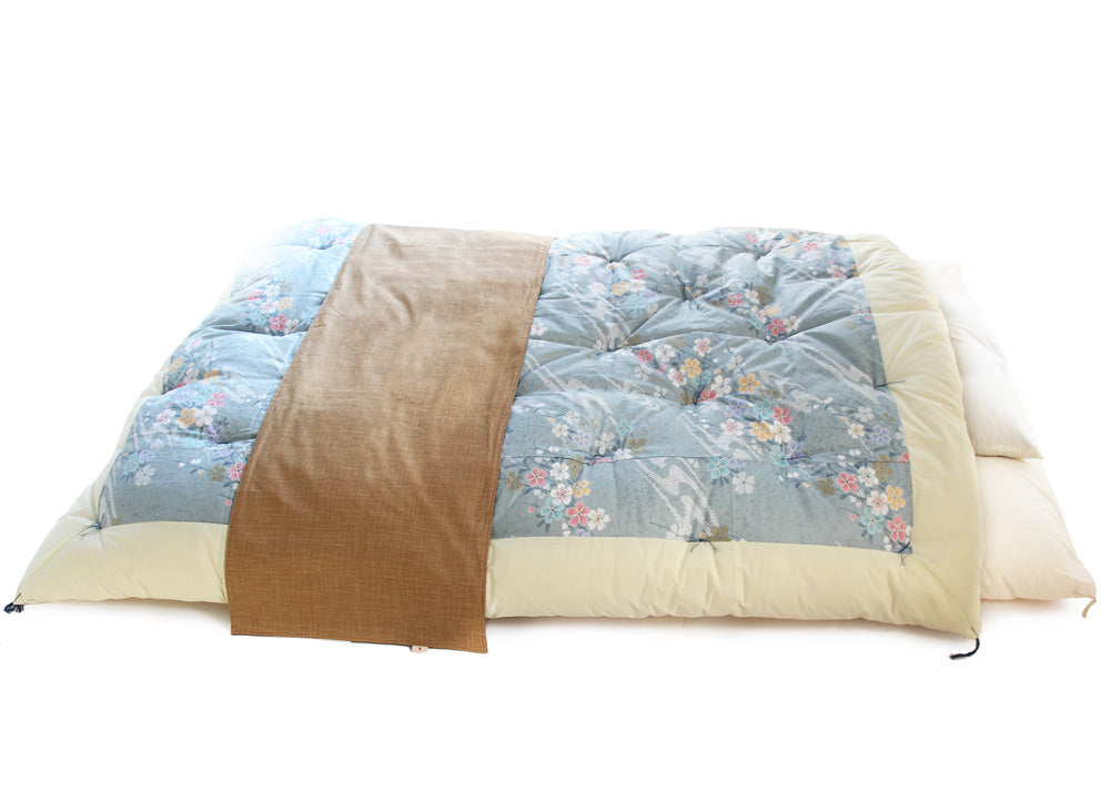 Reversible Bed Runner - Japanese Futon Fabric
