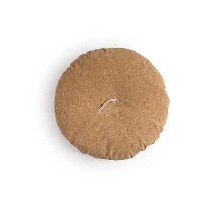 Maru (Round) Zabuton - Natural Cork Leather - 40 cm Diameter