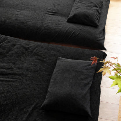 Enshu Weave Textile Futon Mattress Cover Cotton Ramie Mix