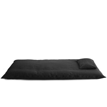 Enshu Weave Textile Futon Mattress Cover Cotton Ramie Mix