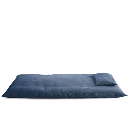 Enshu Weave Textile Futon Mattress Cover Cotton Ramie Mix