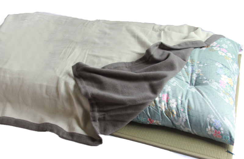 Reversible Cotton-Wool Blanket Ethicalware Showa Nishikawa