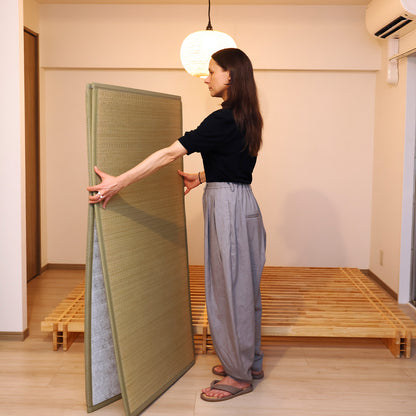 Rush Grass Tatami Mattress - Foldable Type