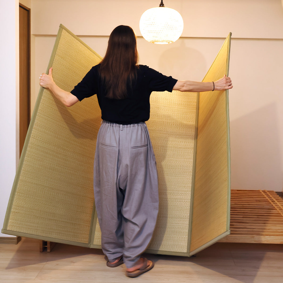 Rush Grass Tatami Mattress - Foldable Type