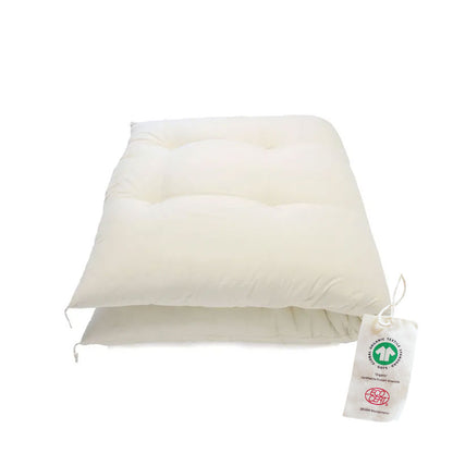 GOTS Certified Japanese Futon Mattress, Artisan Handmade (Fabric: Organic Cotton, Filling: Organic Cotton 100%)