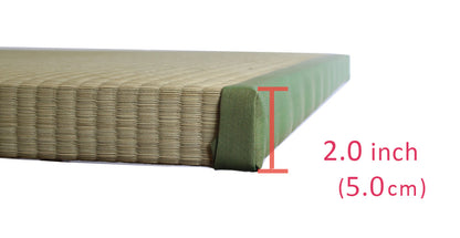 Custom Cut Unit Tatami Mat, Gyokuza Throne, Thick Heavier-weight Tatami