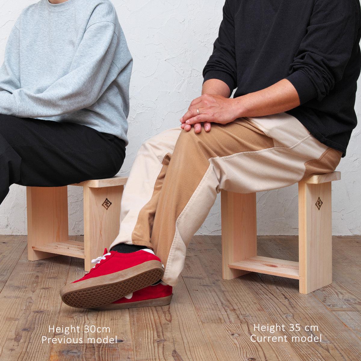 Hinoki Japanese Cypress Shower Stool