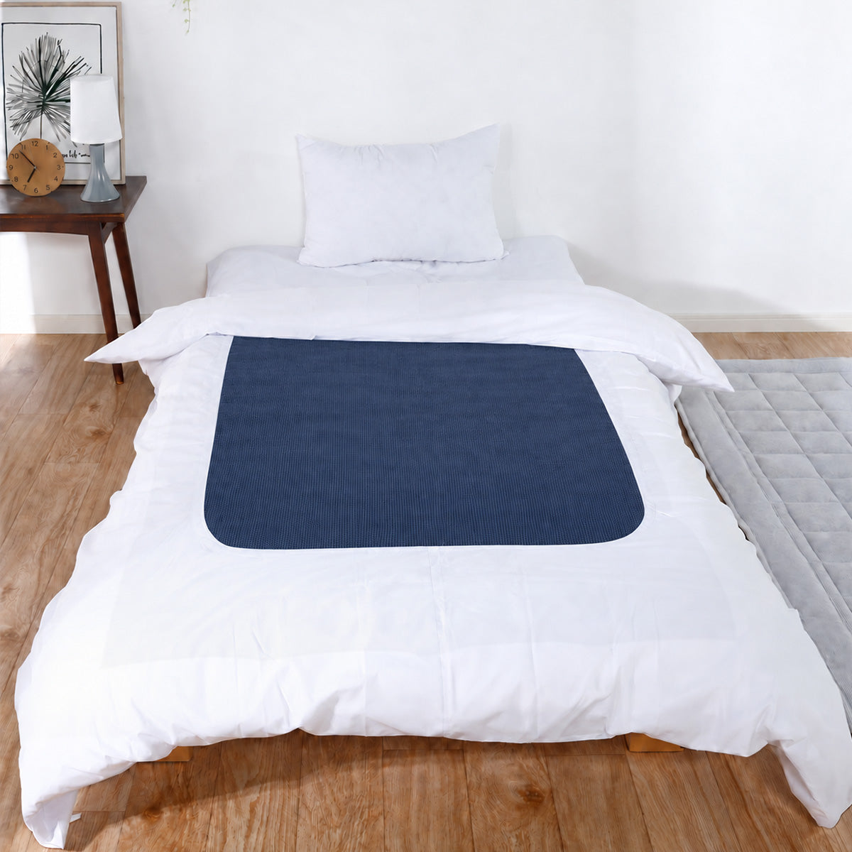 Japanese Kake Futon (Quilt) Cover - Pure White