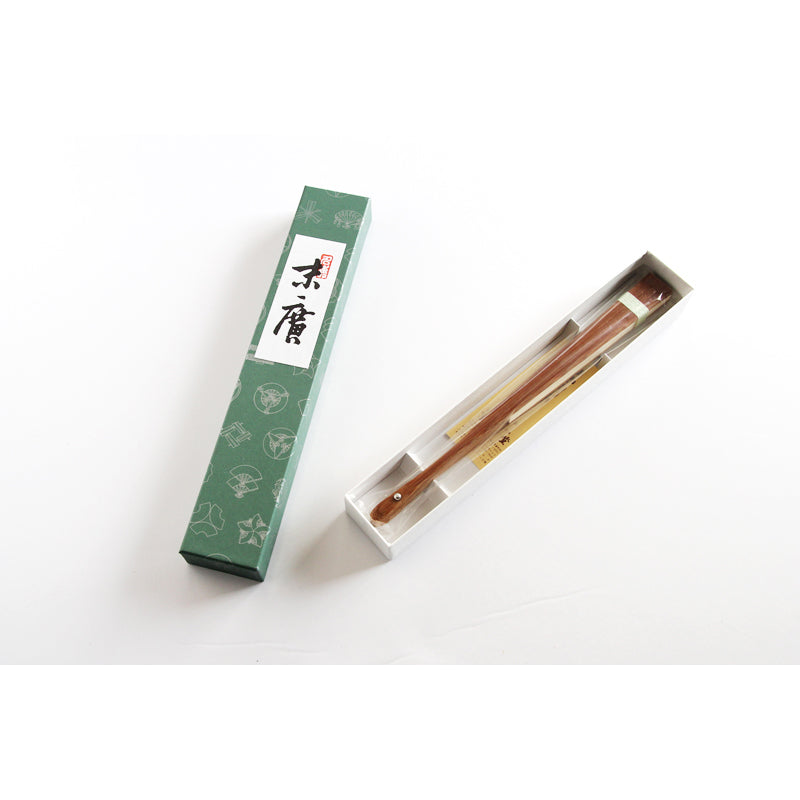 Koza-sen (Japanese Foldable Fan) with 16 bamboo ribs - Bladed "Susubone & Torinoko"