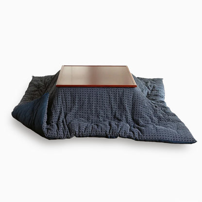 Reversible Kotatsu Futon Quilt - Enshu Weave / Nagomi - Organic Cotton Filling