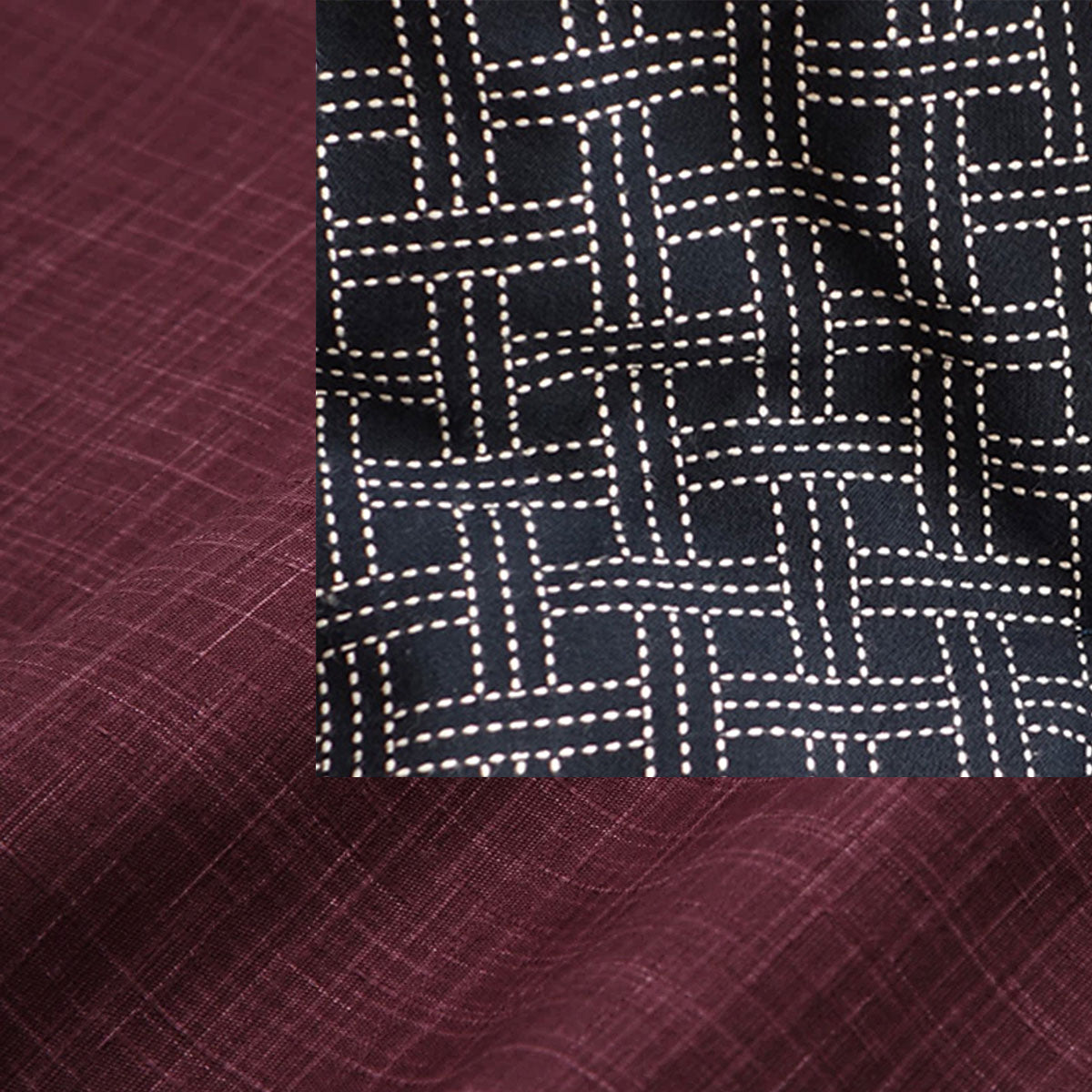 Large-Nagomi Purple-Enshu Navy