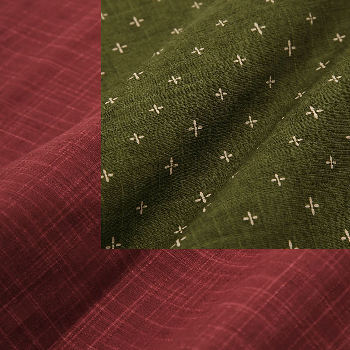 Large-Nagomi Red-Warabe Green