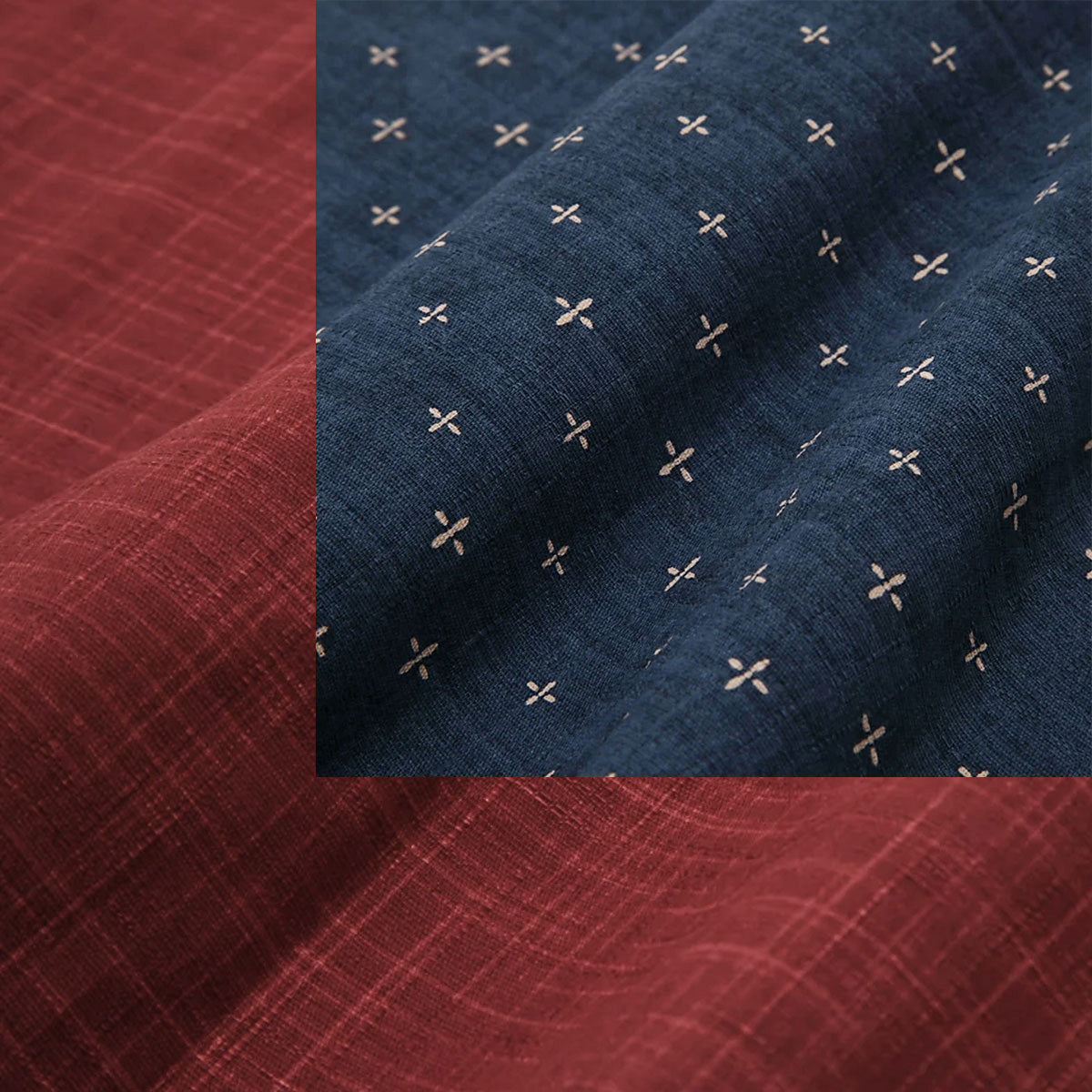 Large-Nagomi Red-Warabe Blue