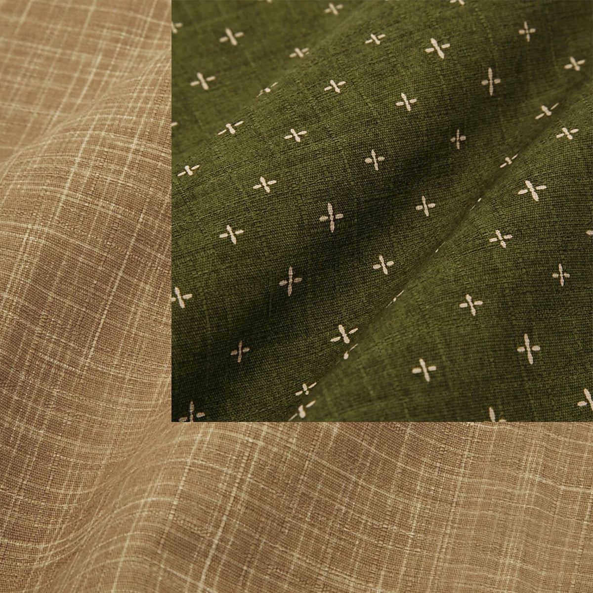 Large-Nagomi Straw-Warabe Green