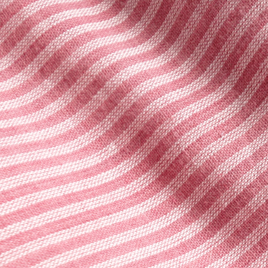 Japanese Futon Mattress, Artisan Handmade (Fabric: Herbal Dyed Cotton Filling: Organic Cotton 100%) Madder Stripe