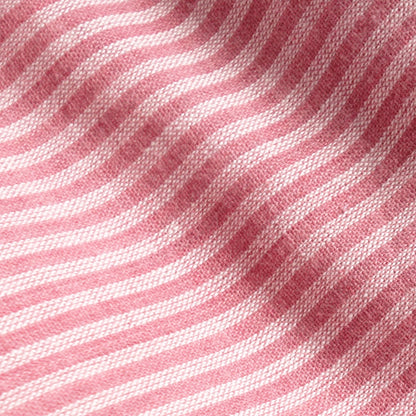 Japanese Futon Mattress, Artisan Handmade (Fabric: Herbal Dyed Cotton Filling: Organic Cotton 100%) Madder Stripe
