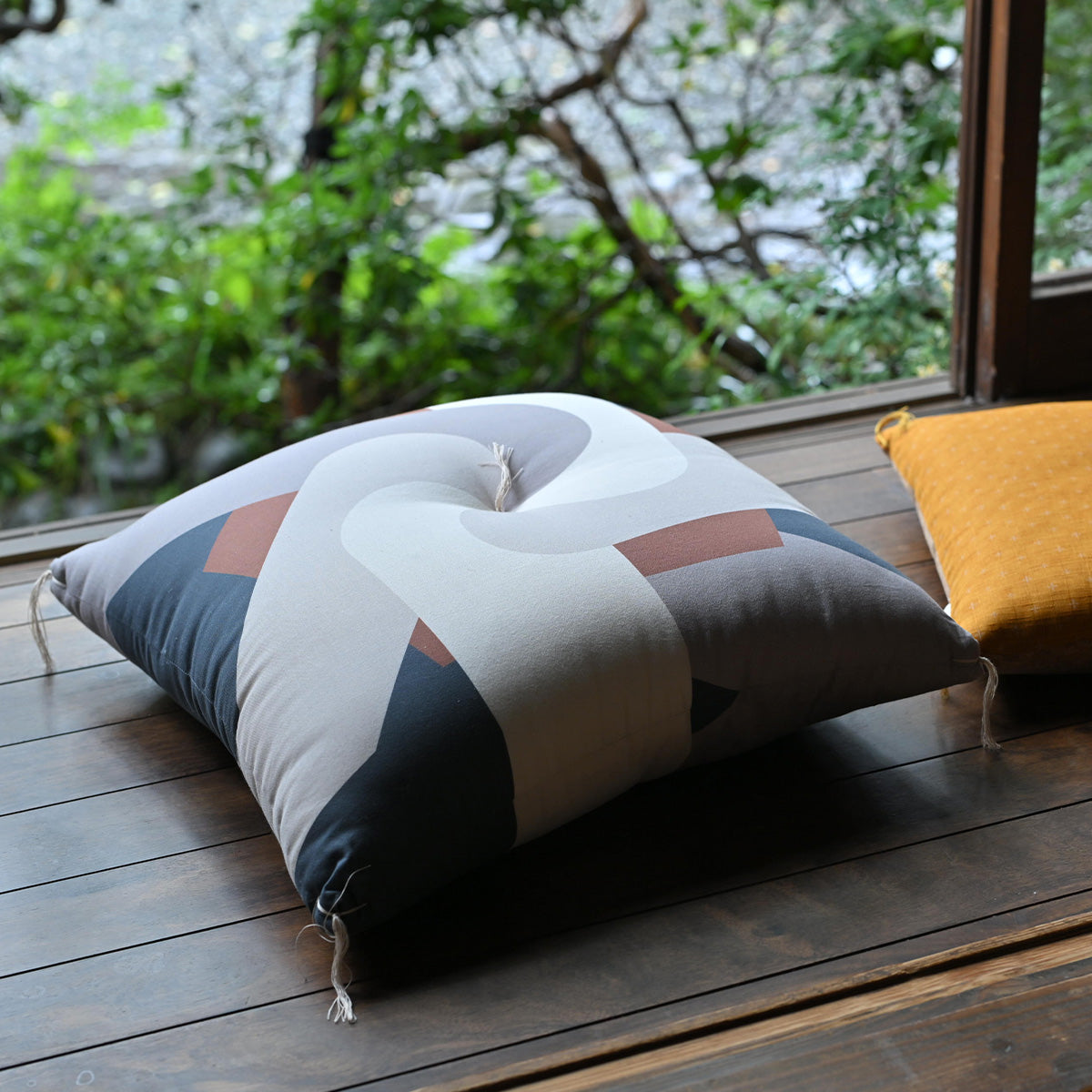 GOTS Certified Zabuton - Cotton Wa - 50 cm Square