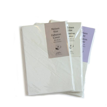Zabuton Cover - Organic Cotton - Meisen Size, Double and Triple Length