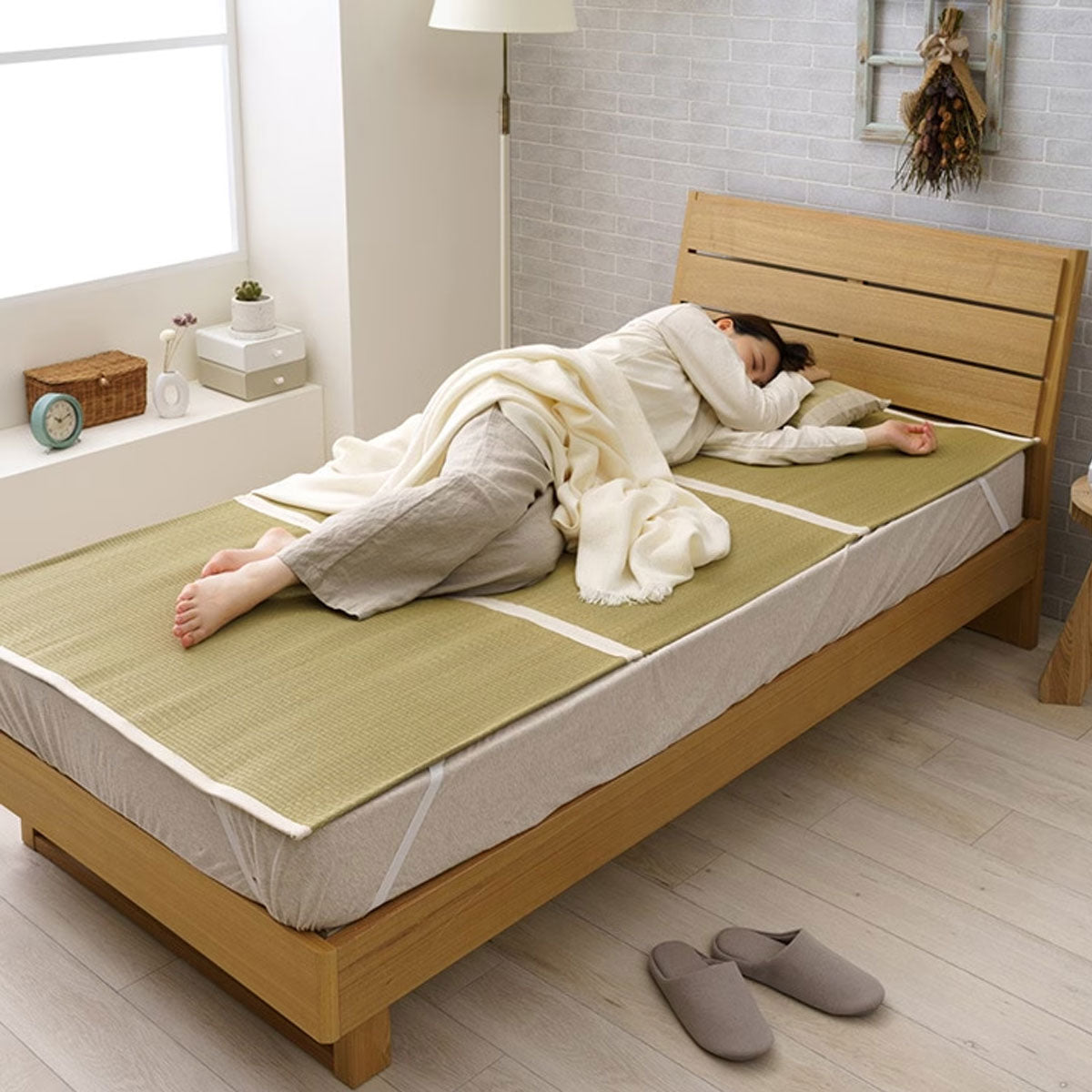 Rush grass, Cool sweat-removing Pad  -Miracle Mattress pad