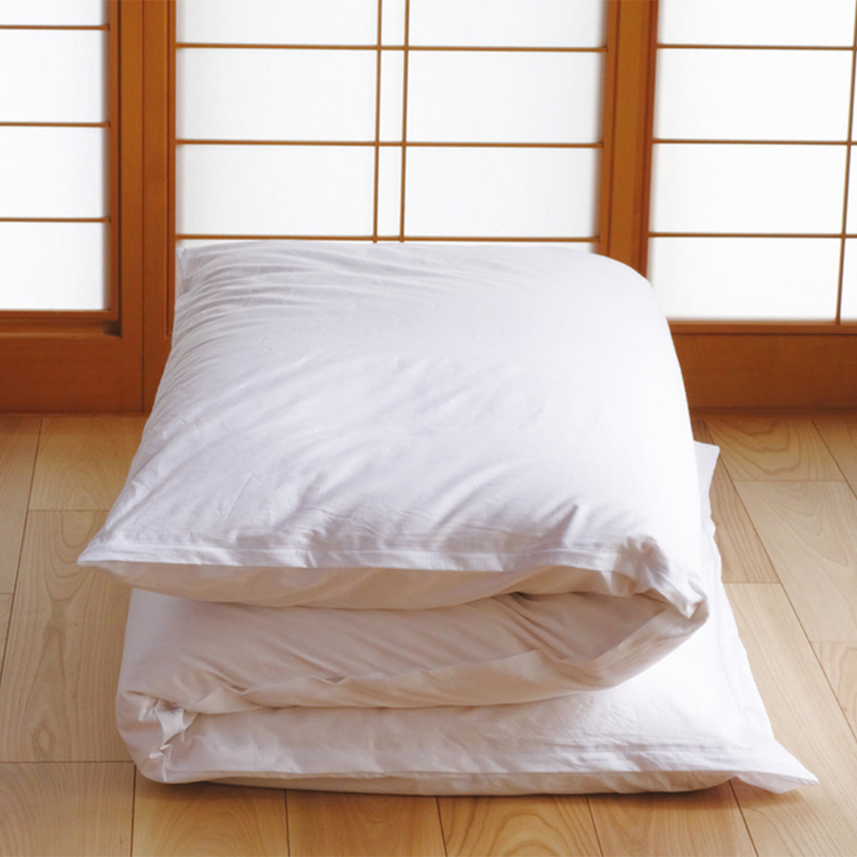Japanase Shiki Futon (Futon Mattress) Cover - Pure White