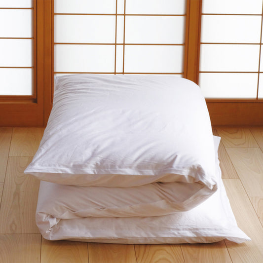Japanase Shiki Futon (Futon Mattress) Cover - Pure White