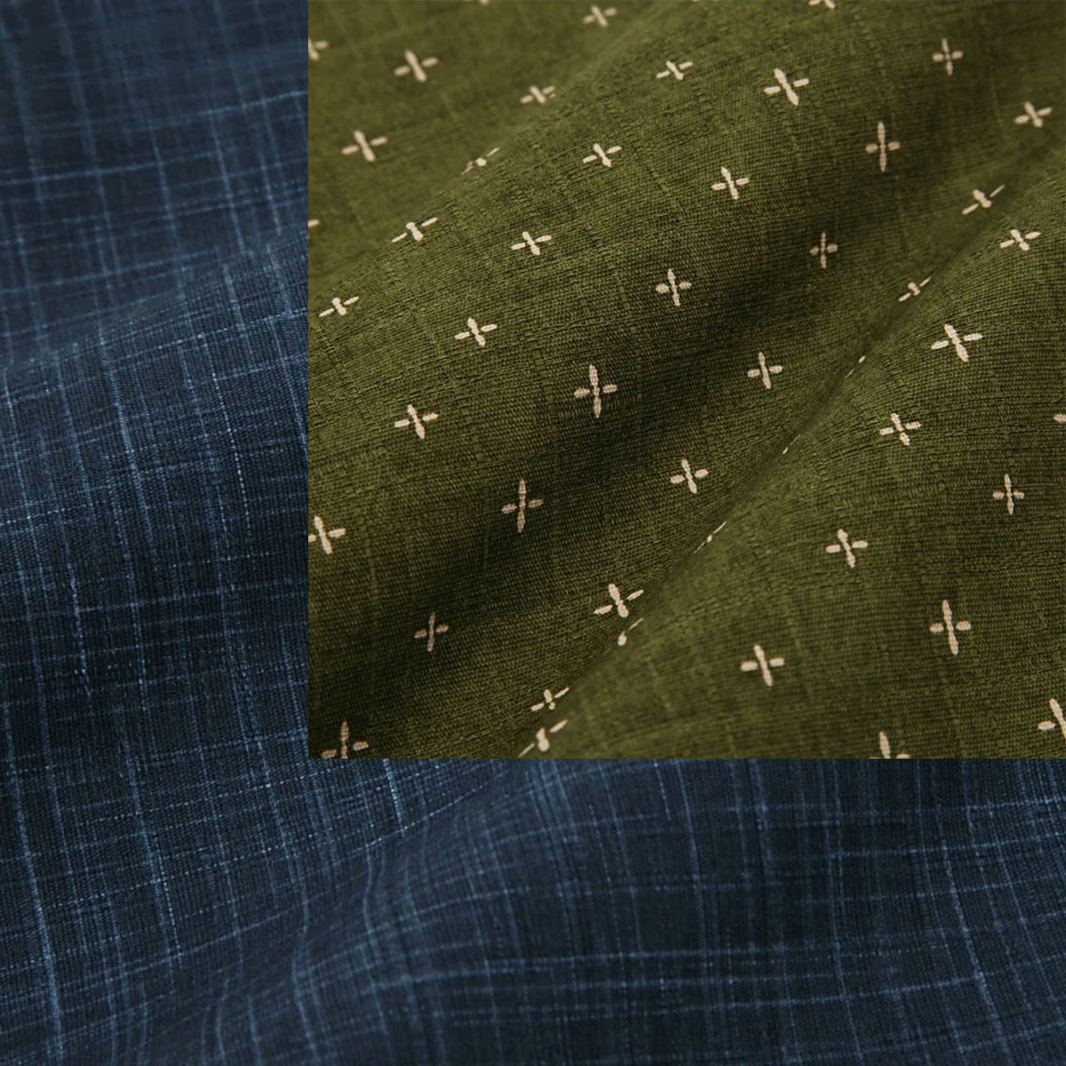 Small-Nagomi Navy-Warabe Green
