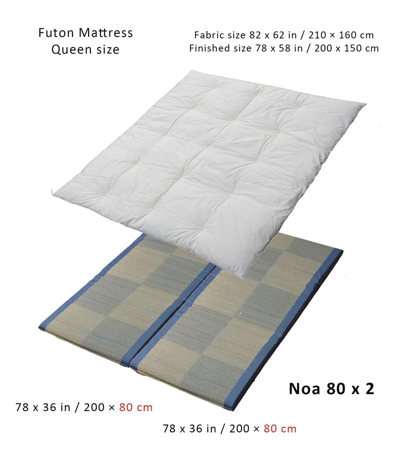 Rush Grass Tatami Mattress - Noa