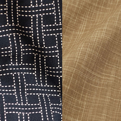 Enshu Weave Navy-Nagomi Straw