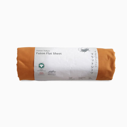 GOTS Certified Flat sheet for Futon Mattress, Organic Cotton