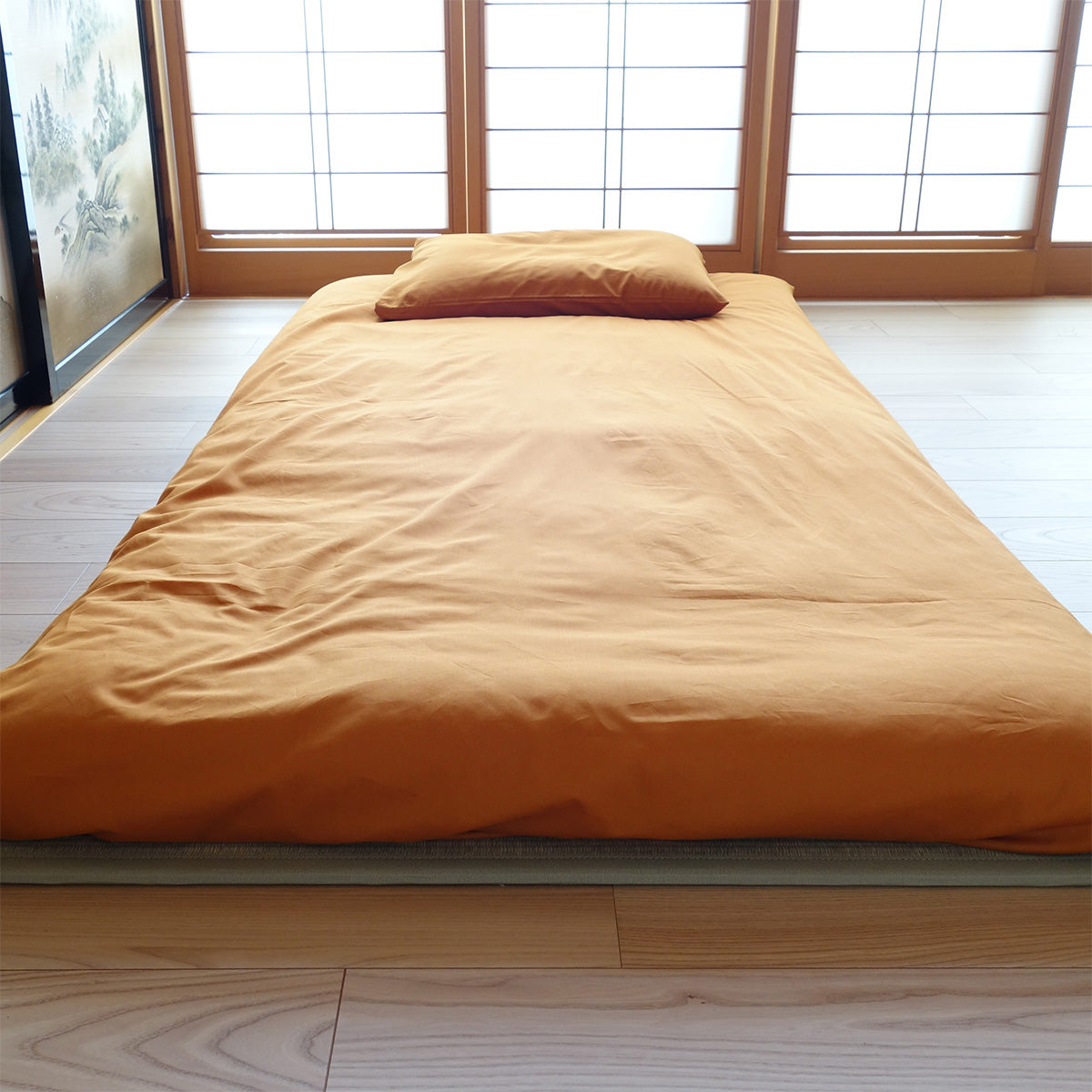 GOTS Certified Flat sheet for Futon Mattress, Organic Cotton