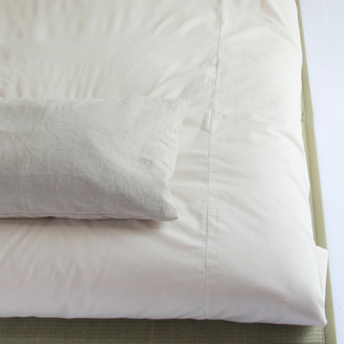 GOTS Certified Flat sheet for Futon Mattress, Organic Cotton